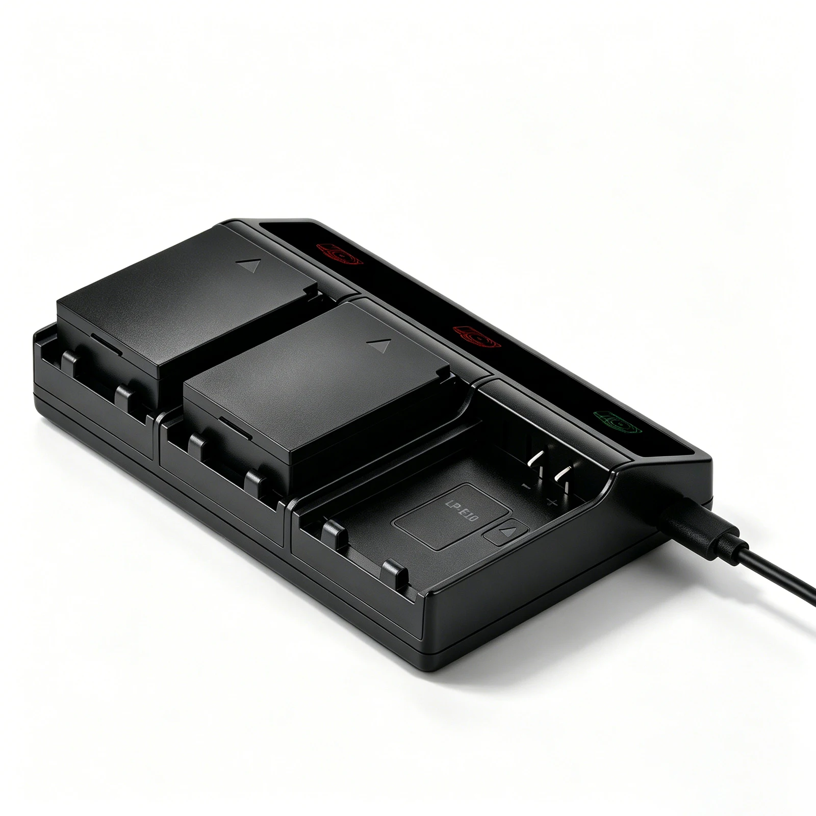 JINVAL LP-E10 Triple Charger LP E10 Charger 3-Slot USB Fast Charger For Canon EOS 1300D 2000D 3000D Rebel T5 T6 Accessories
