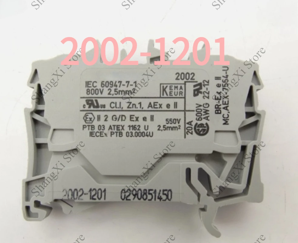 20PCS Brand New 2002-1201 Conductor Through Terminal Block‌ Fast Shipment