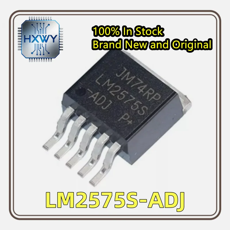 (10/50 Pieces) LM2575S-ADJ LM2575S TO-263 Adjustable Step-Down Voltage Regulator IC Factory Wholesale Cheap Electronic Component
