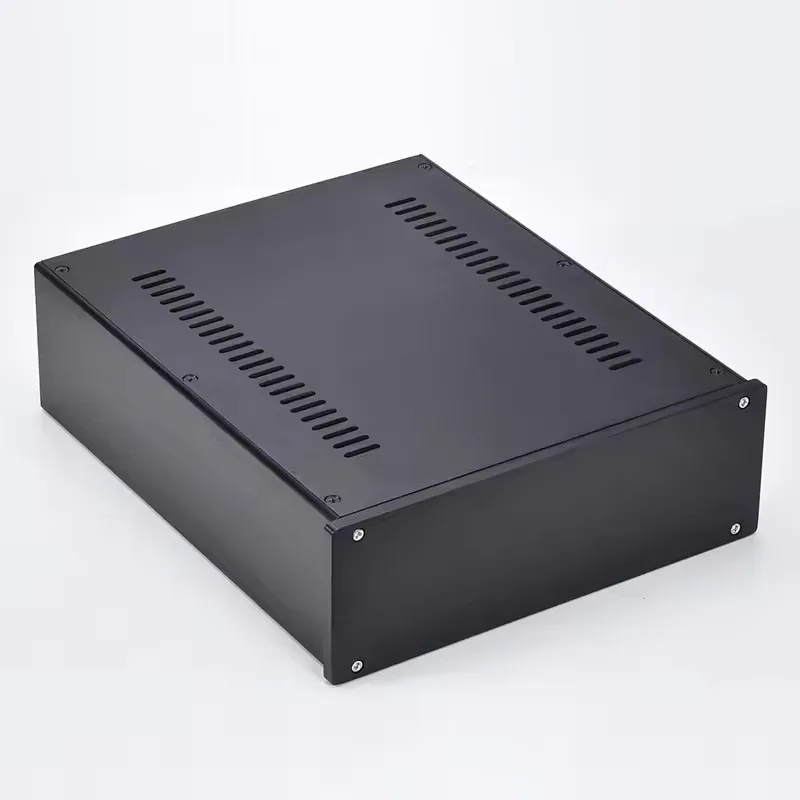 New 2609 Black Aluminum Chassis DIY HIFi Project Box Amplifier Case Size 260*90*311mm