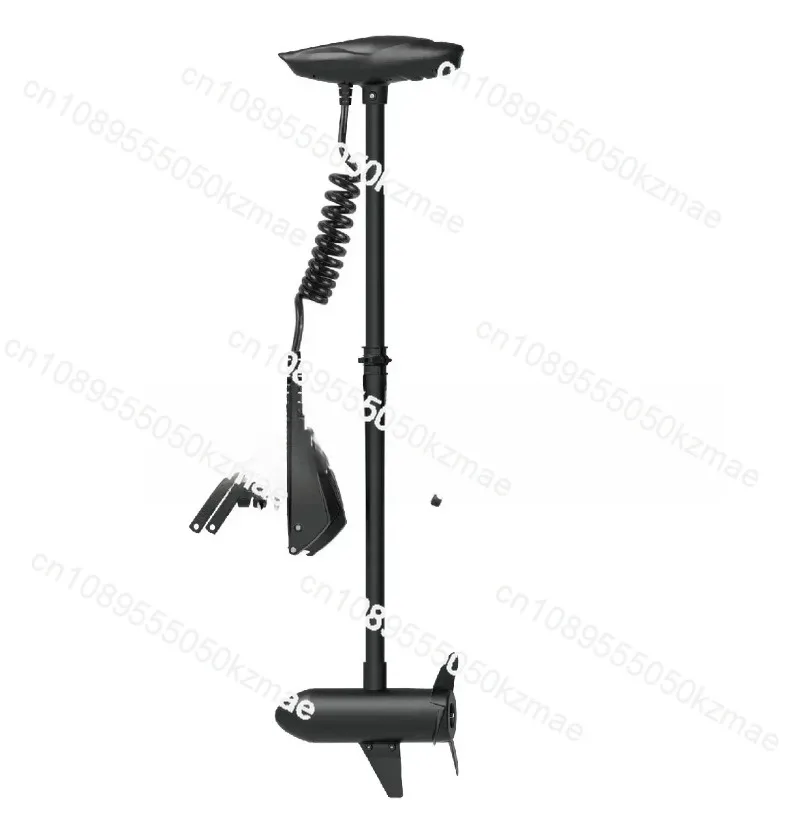 55Lbs 12V Transom Mount Trolling Motor Wireless Remote Cayman-T 50706-100