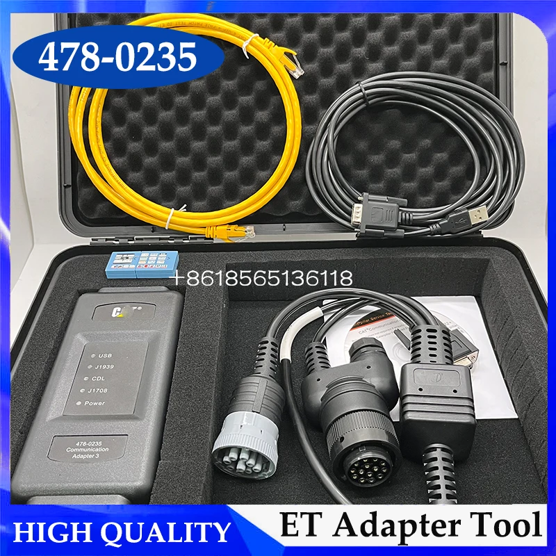 Lastest Software ET4 Adapter For Caterpillar CAT Diagnostic Tool ET Communication Adapter 538-5051 317-7485 478-0235