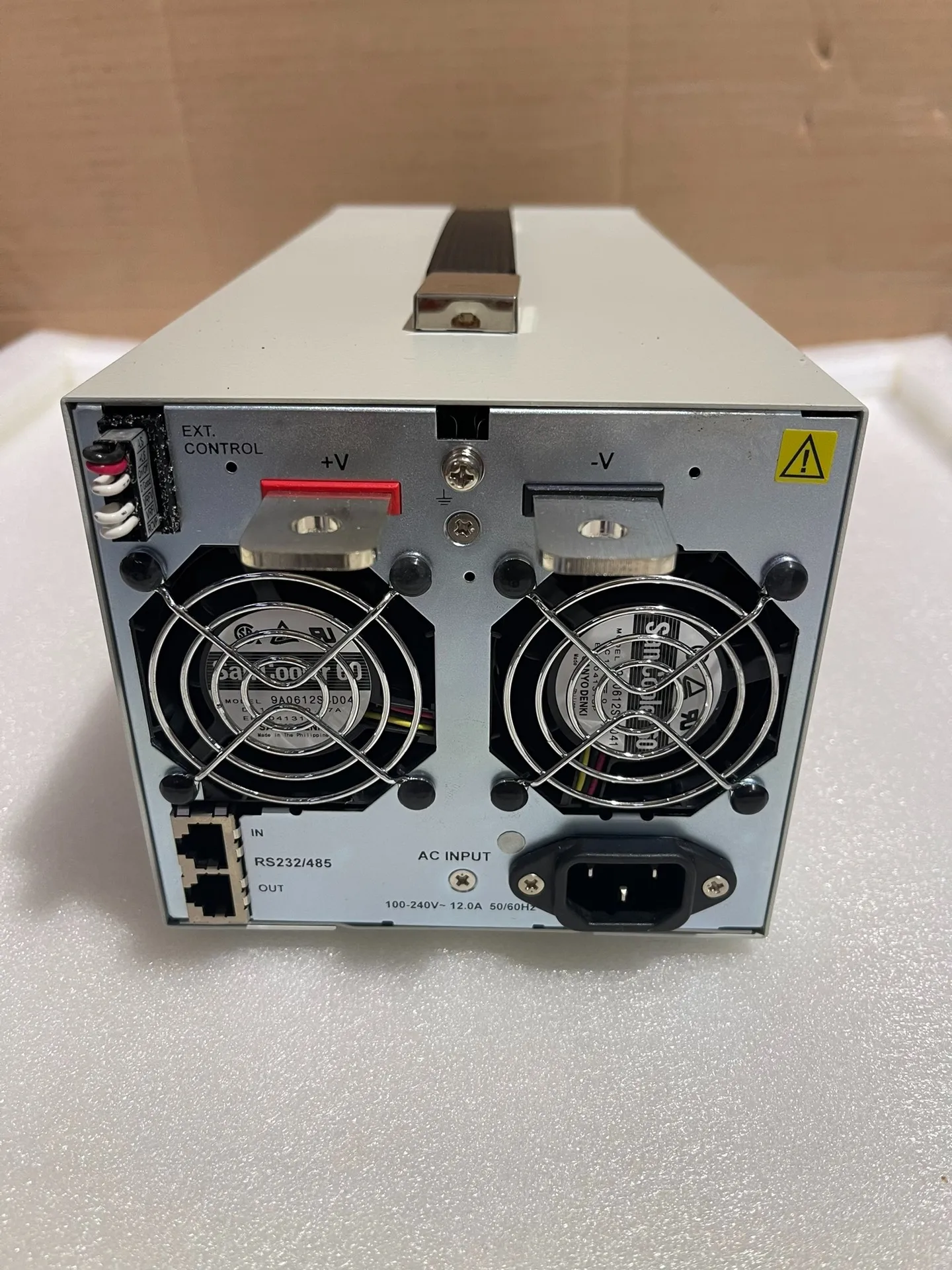 For TDK-Lambda ZUP20-40 0-20V 0-40A 0-10V 0-20A DC Stabilized Adjustable Power Supply Before Shipment Perfect Test