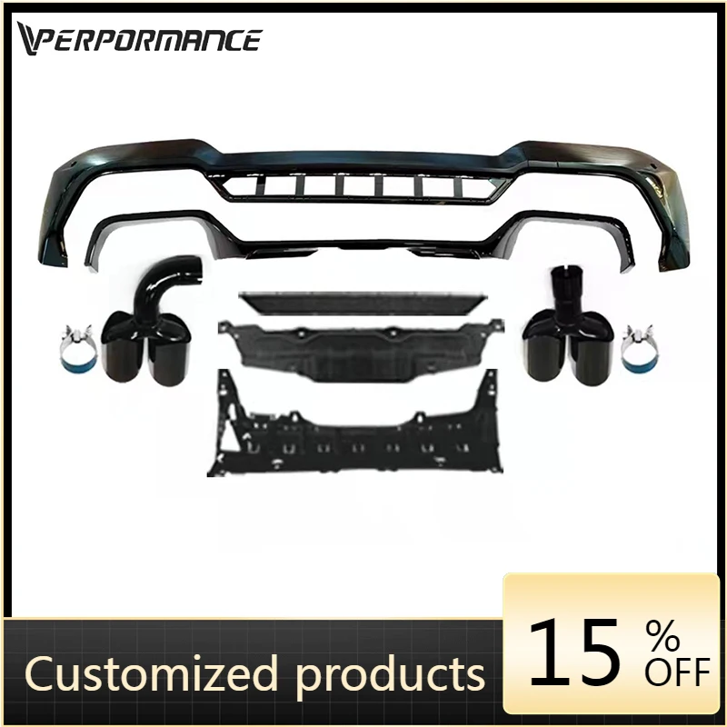 

Высокое качество и надежность 2022 года G08 X3M LCI Style Авто Кузов Задние детали Задний бампер Диффузор Выхлопная труба для BM X3 G01 F9