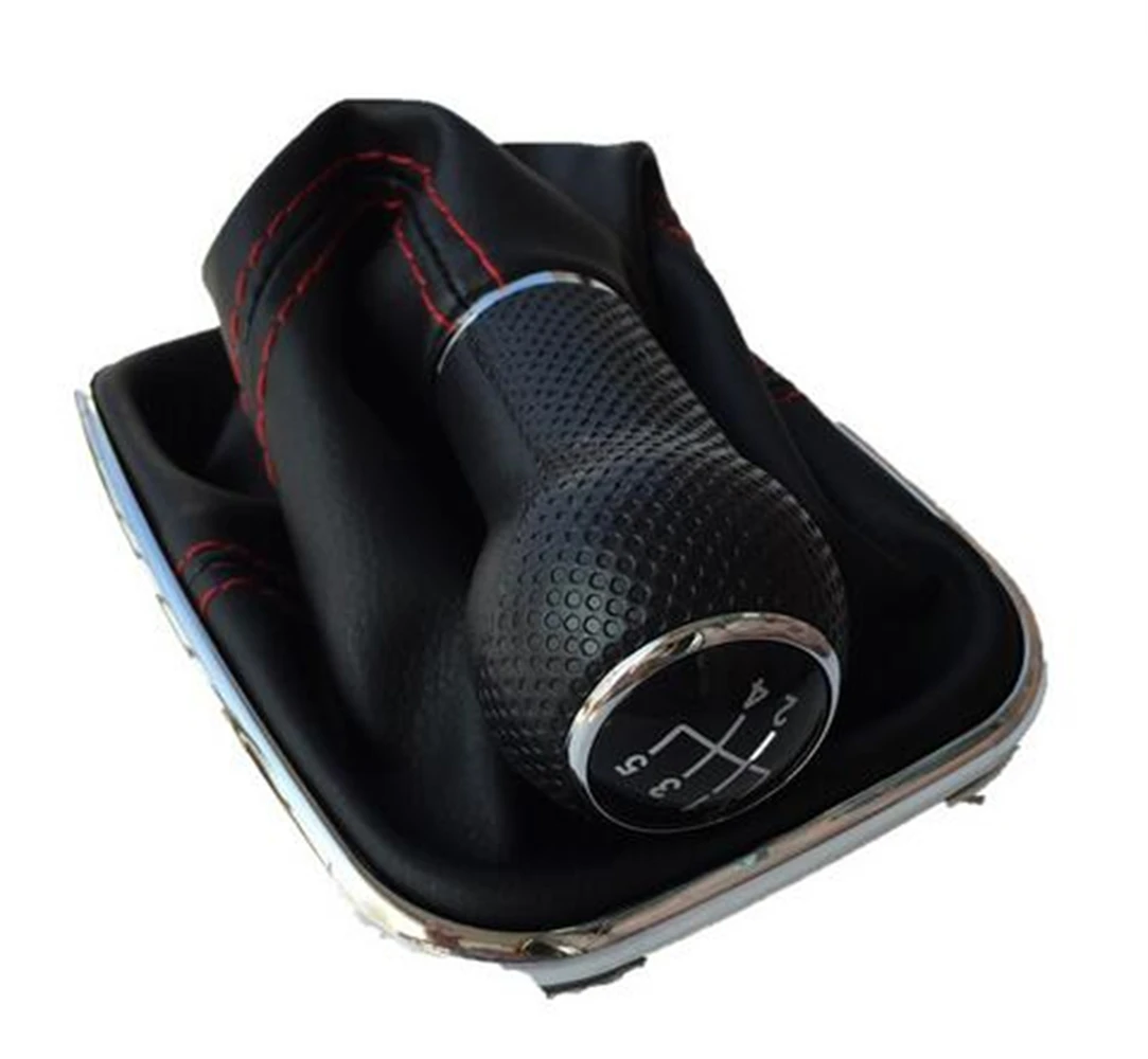

23mm 5 6 Speed Shifter Manual Gear Shift Knob Gaitor Cover Fit for Volkswagen VW MK4 Golf 4 IV GTI R32 Jetta Bora
