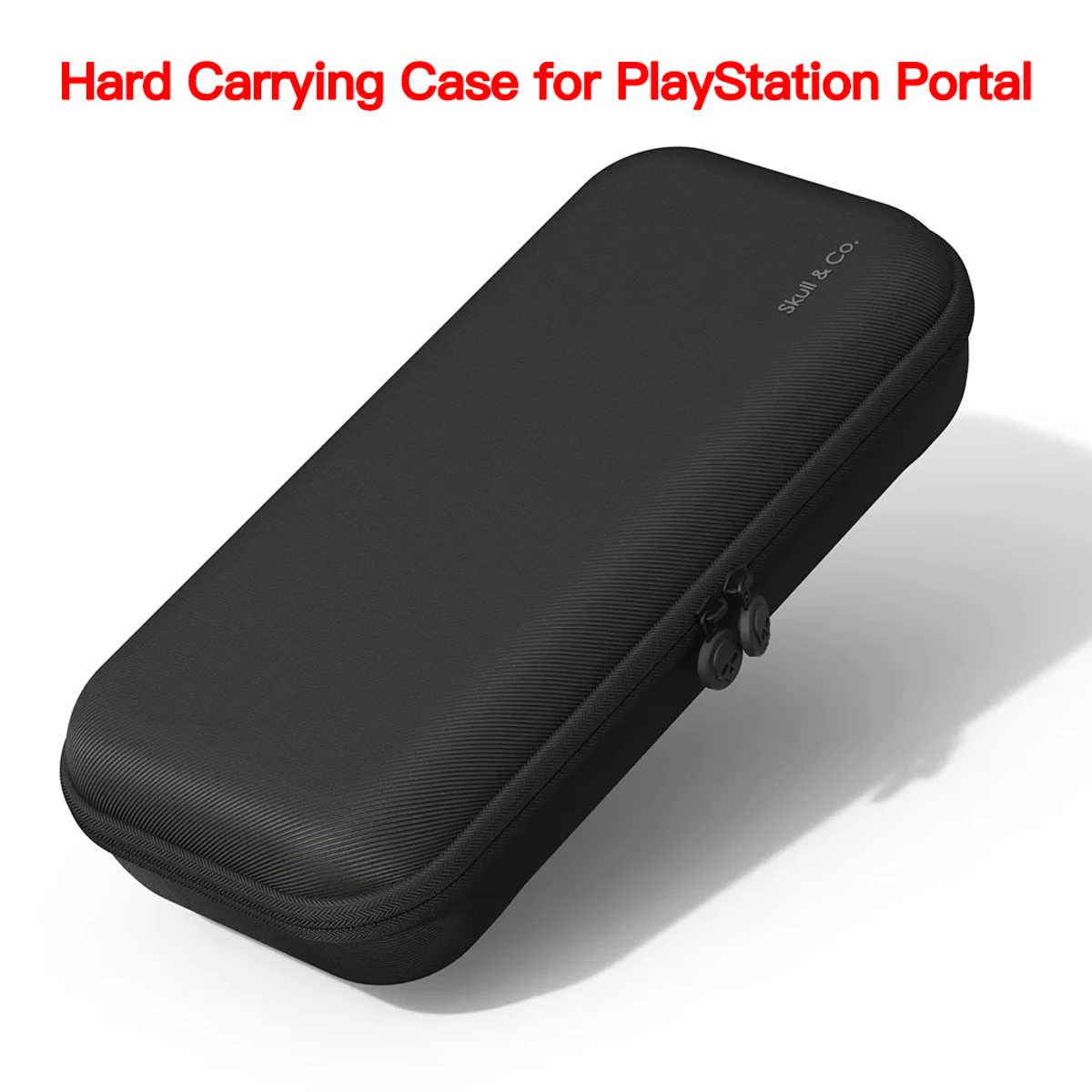スカル-コ-ハードシェルキャリングケース、保護ポーチ、プレイステーションポータルpsポータル用トラベル収納バッグ