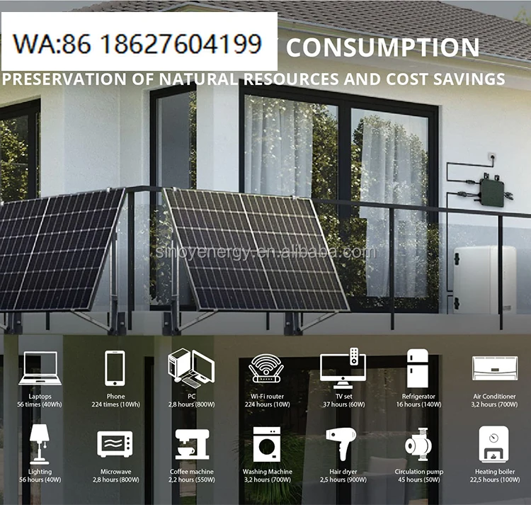 UK-Compliant Balcony Solar Kit, Safety Insulation Certified, Plug-and-Play Balkonkraftwerk