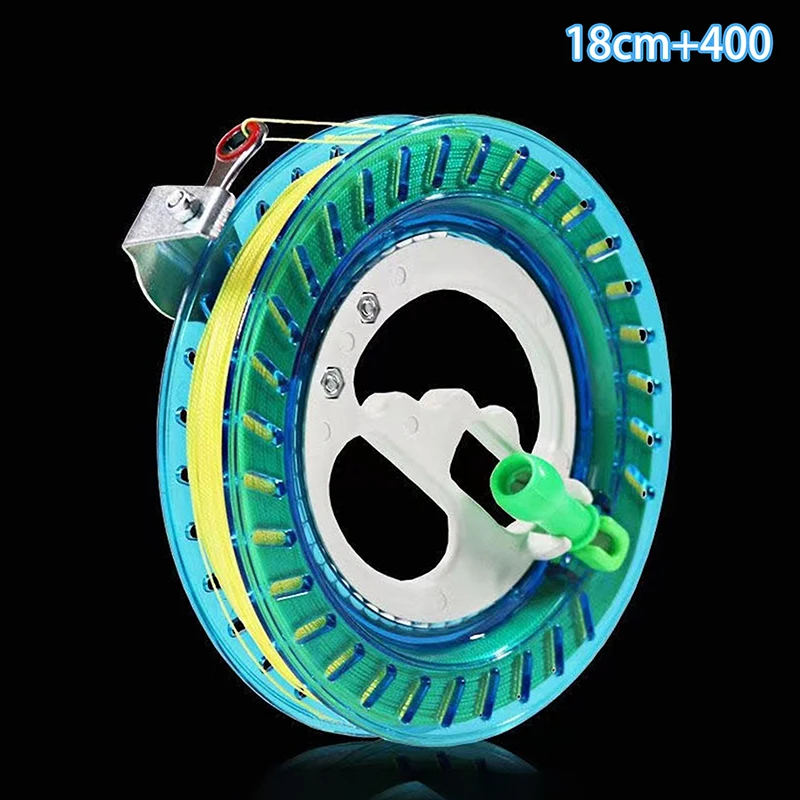 Spinning Hollow Wheel 200/300/400M Kite Reel Winder Fire Wheel String Flying Handle Tool String Line For Fying Kites