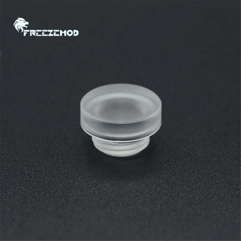 2pcs FREEZEMOD Acrylic Water Plug Glossy Hand Twisting Water Stop Lock Transparent G1/4 Plug MOD PC Water Cooling HDT-PM1