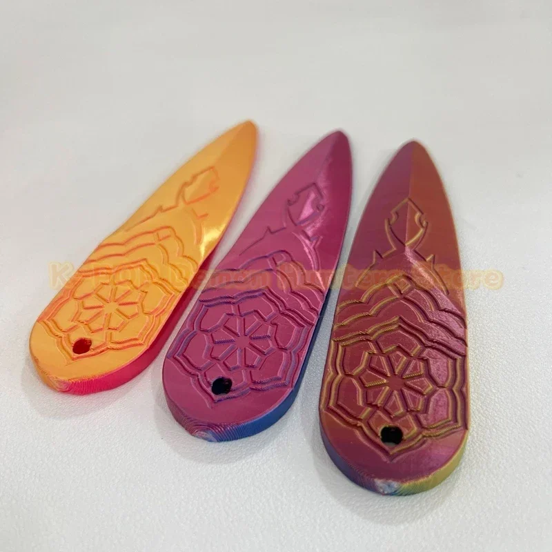 KPop Demon Hunters Zoey Accessory Knife​​ Props K-Pop Cosplay Girl Group Costume Accessories Halloween Carnival Party Prop 2025