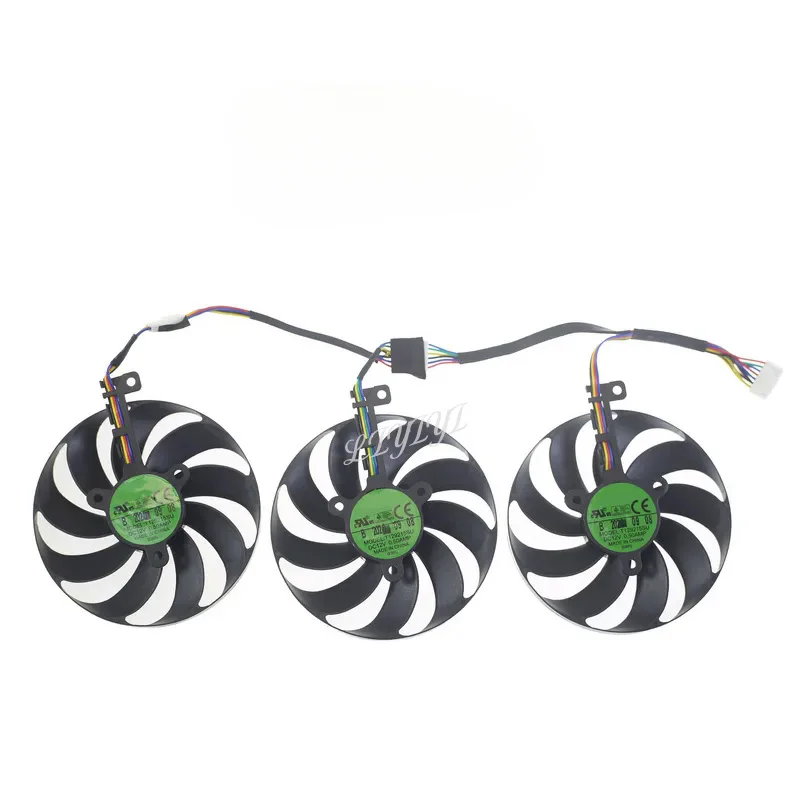 T129215su 7pin GPU card cooler fans for Asus ROG Strix-GeForce RTX 2070 2080 Super Ti gaming rtx2080 rtx2080ti fan