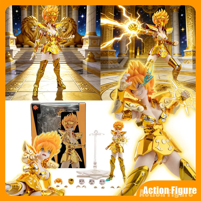

В наличии: Отличные игрушки Saint Seiya Myth Cloth Holy Contract Female Leo Sandy Action Figure Knights Of Zodiac GT, настольное украшение