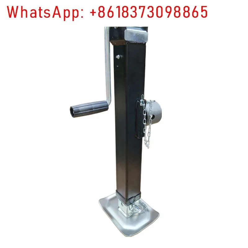 8000 lbs 3,6 ton vierkante buis zware jack trailer strijders RV platte krik drie secties twee secties beugel