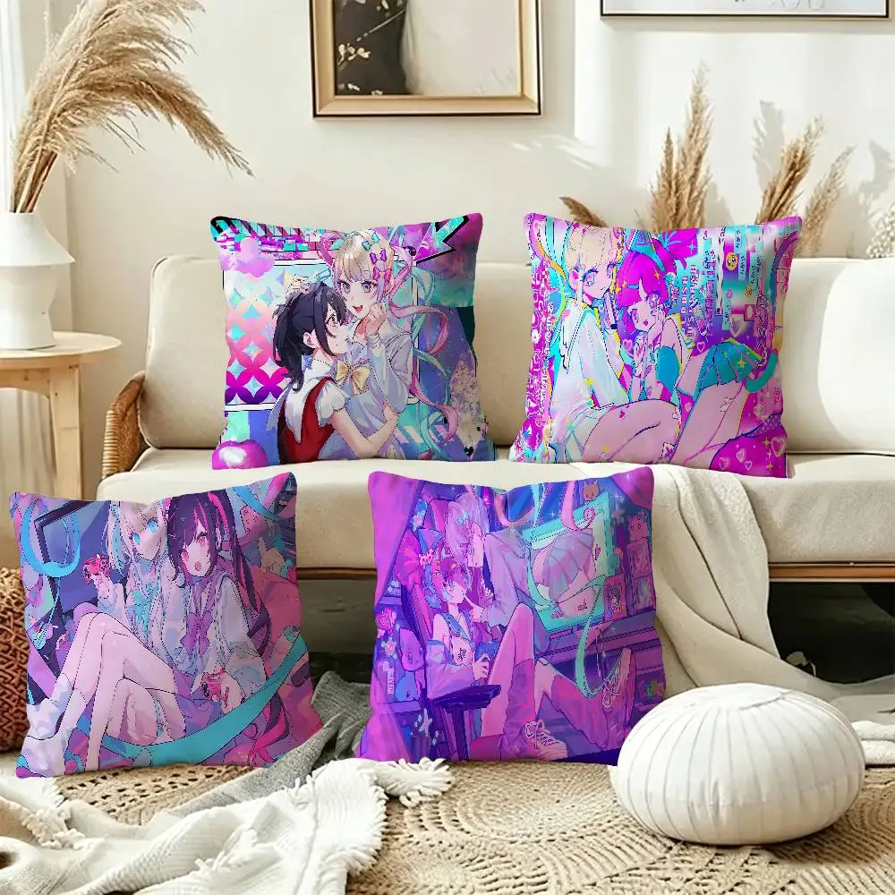 Game N-Needy Girl O-Overdose Pillow Cover Design cushion Cover decor Holiday Decorati