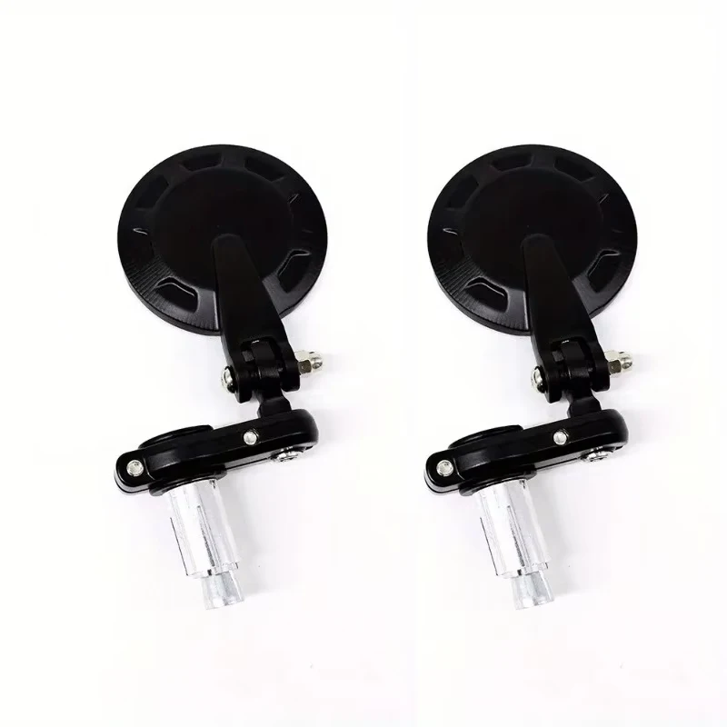 

Регулируемое складное зеркало для мотоцикла — классический хромированный аксессуар для заднего вида на руль