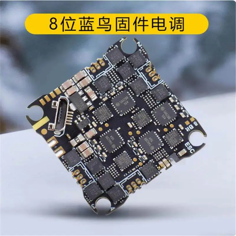FPV Flight Controller JHEMCU GHF435AIO V2 Integrated 20A ESC built-in ELRS 2.4G 2-4S GRSF for Racing Quadcopter upgrade parts