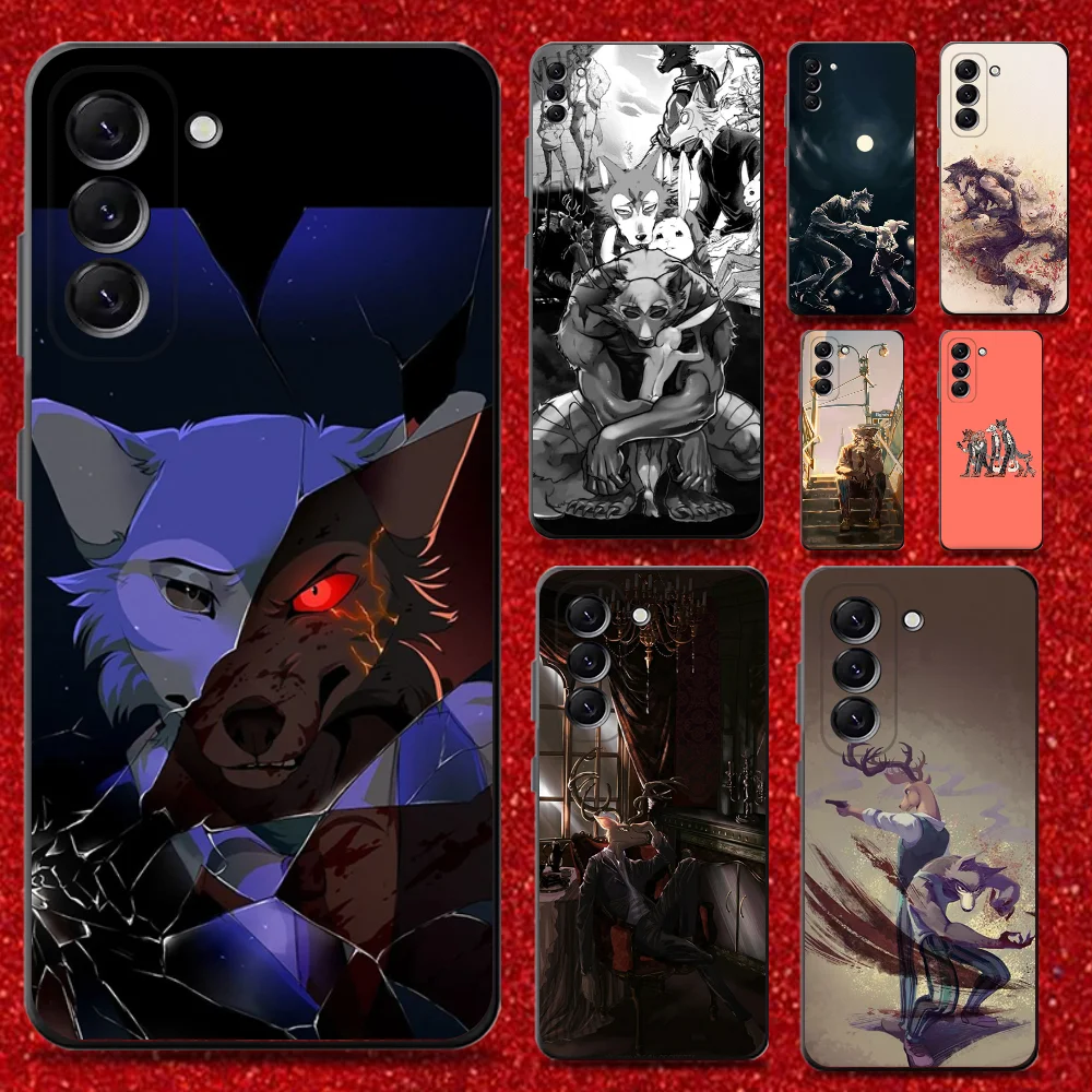 

B- Beastars Phone Case For Samsung Galaxy A13,A21s,A22,A31,A32,A52,A53,A71,A80,Soft Black Shell