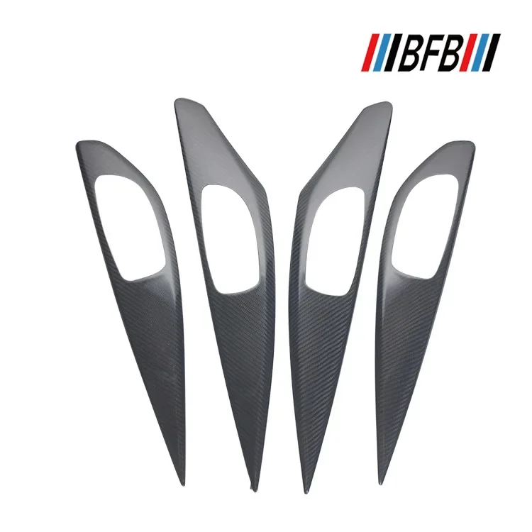 

For Infiniti Q50 Real Dry carbon fiber interior central control door cover dashboard gear steering wheel cover Accessories