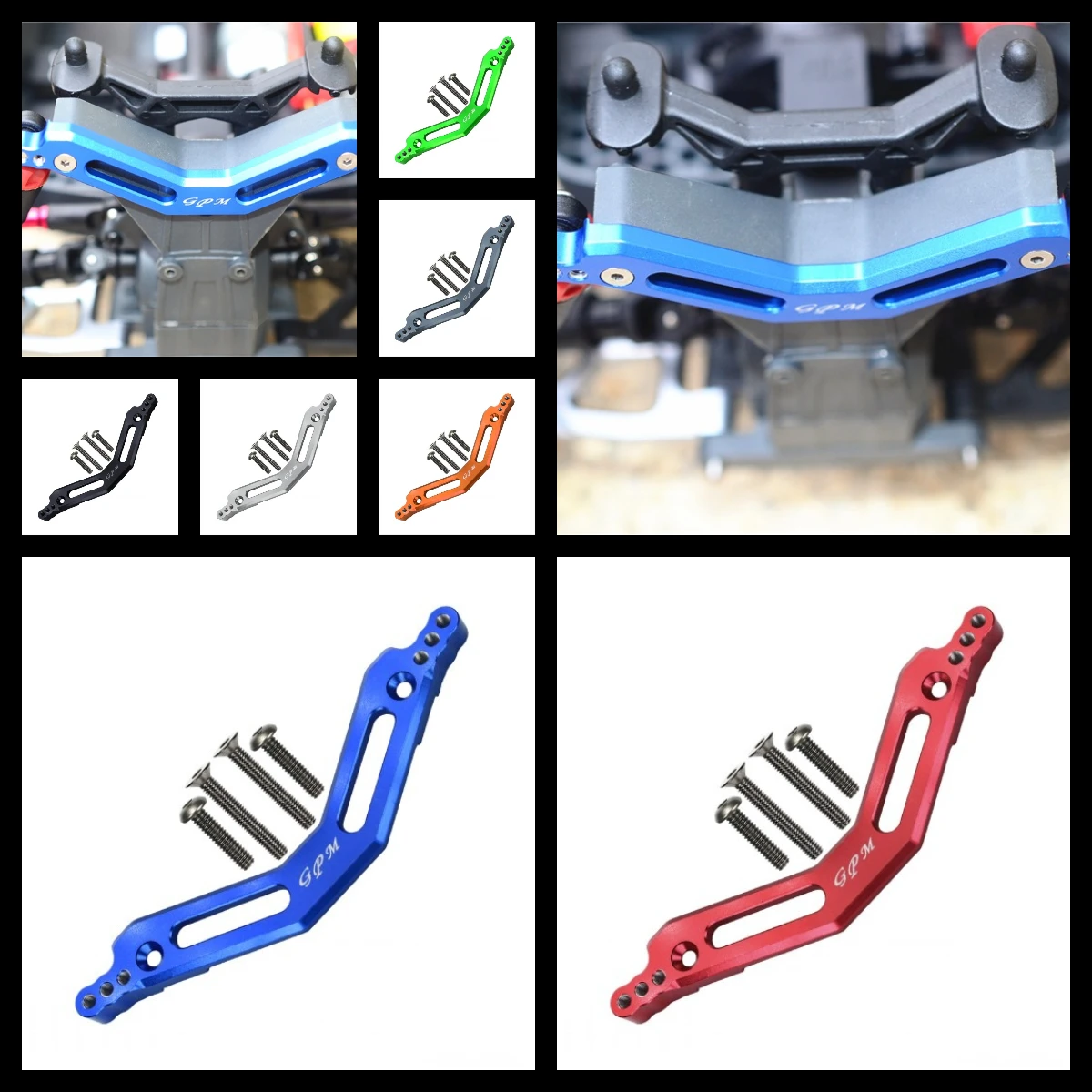 

GPM ARRMA 1/10 Granite 4X4 Mega Big Rock Senton For Aluminum Rear Damper Mount