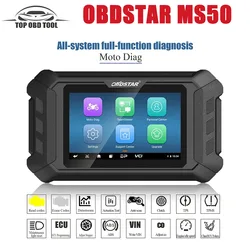 Motorcycle Diagnostic Tool OBDSTAR MS50 OBD2 Scanner MS 50 Standard Version Motorcycle Scanner Motorbike For Suzu-ki Yamah-a