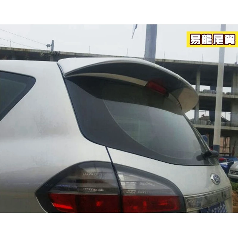 For Ford S-max Spoiler High Quality ABS Material Car Rear Wing Primer Color Rear Spoiler For Ford S-max Smax Spoiler