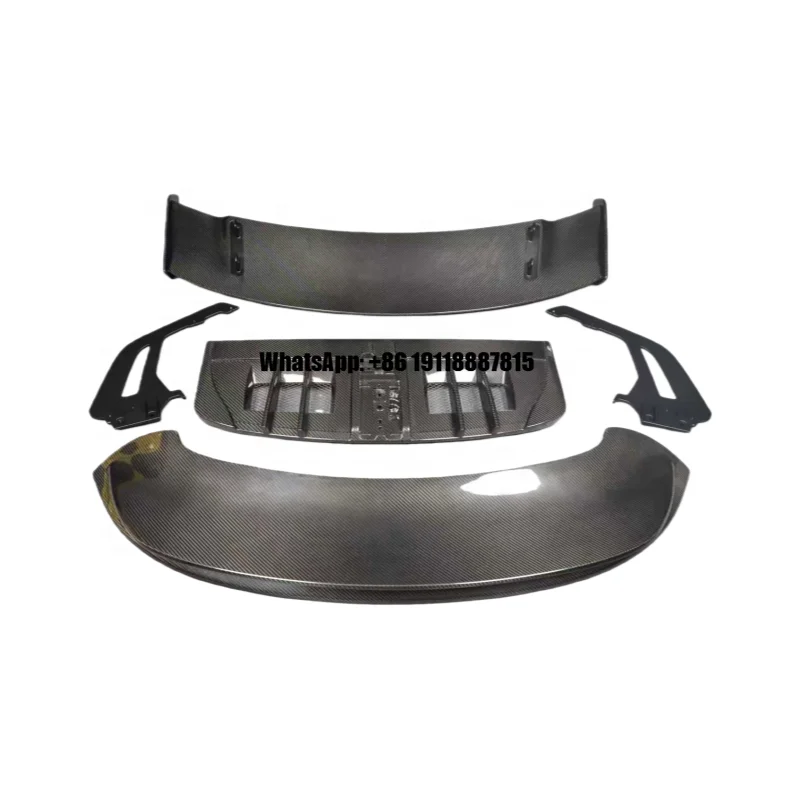 

High-quality GT3 Style Dry Carbon Fiber Rear Spoiler Trunk Spoiler for Porsche 911 992 Carrera Upgrade GT3 Rear Spoiler