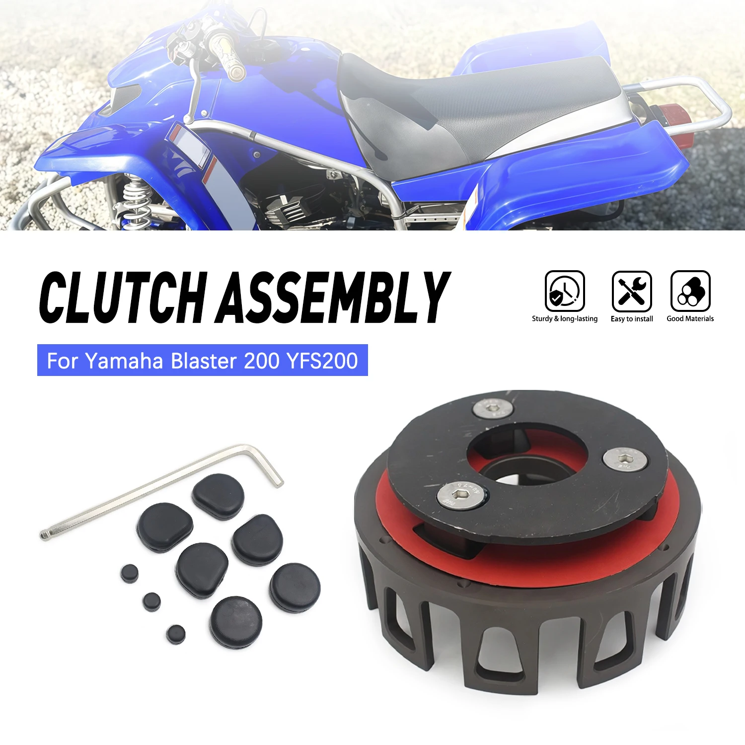 for-yamaha-blaster-200-yfs200-1988-2006-yfs200se-special-edition-2006-motorcycle-cnc-billet-clutch-basket-kit-replacement