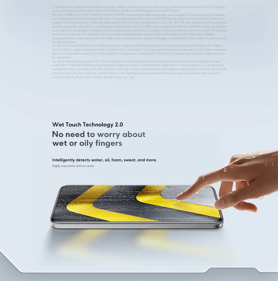 POCO M8 Pro 5G Smartphone Global Version Snapdragon 7s Gen 4 NFC 6.83" 1.5K 120Hz display 6500mAh 100W 50MP Main Camera
