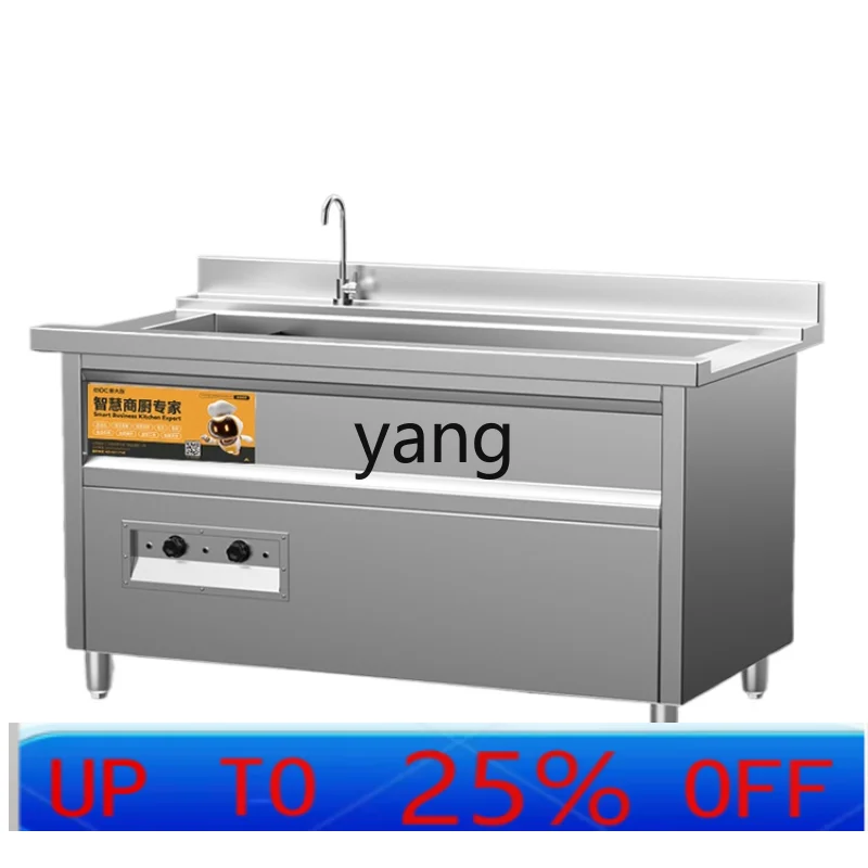 

YJQ Commercial Full-Automatic Ultrasonic Catering Restaurant Canteen Multi-Function Cleaning Machine for Restaurant