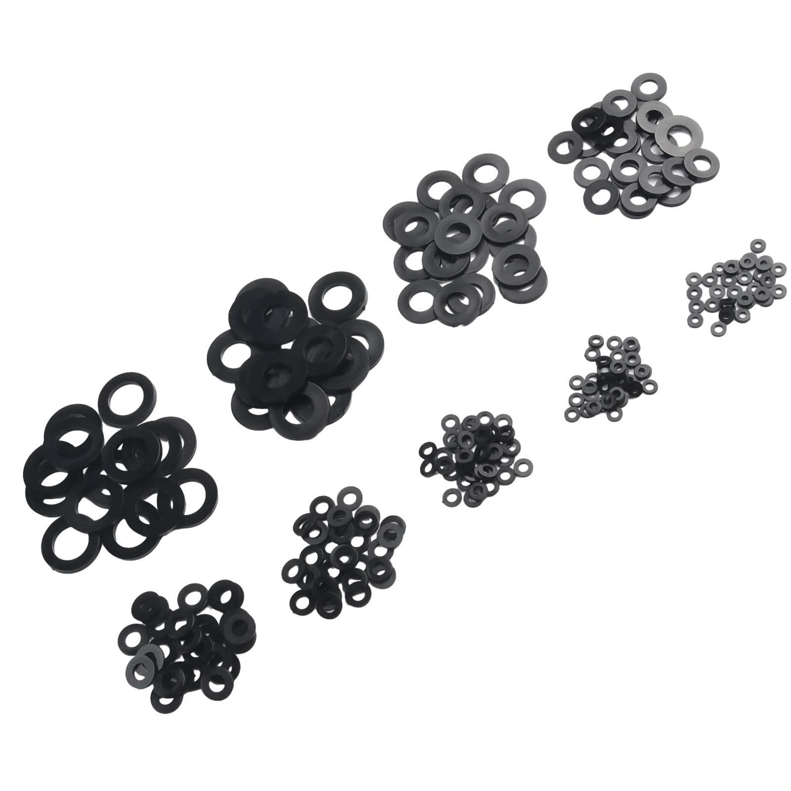 Practical & Nylon Flat Washer Gasket Set M2 Metric Bolt Screw Kit 700 Pcs for Various Applications Practical &