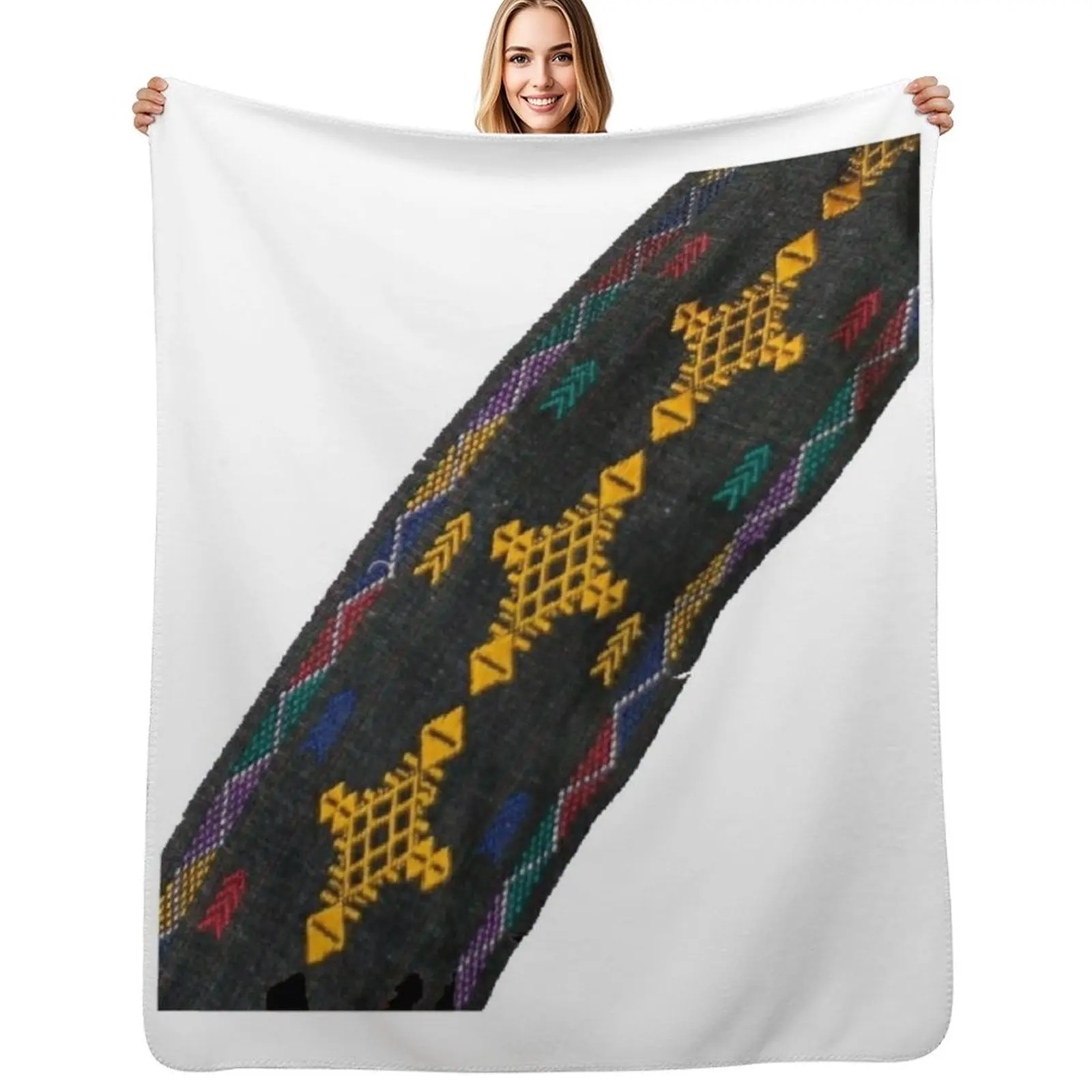 

Habesha Throw Blanket Plaid sofa bed Soft Beds for winter Blankets