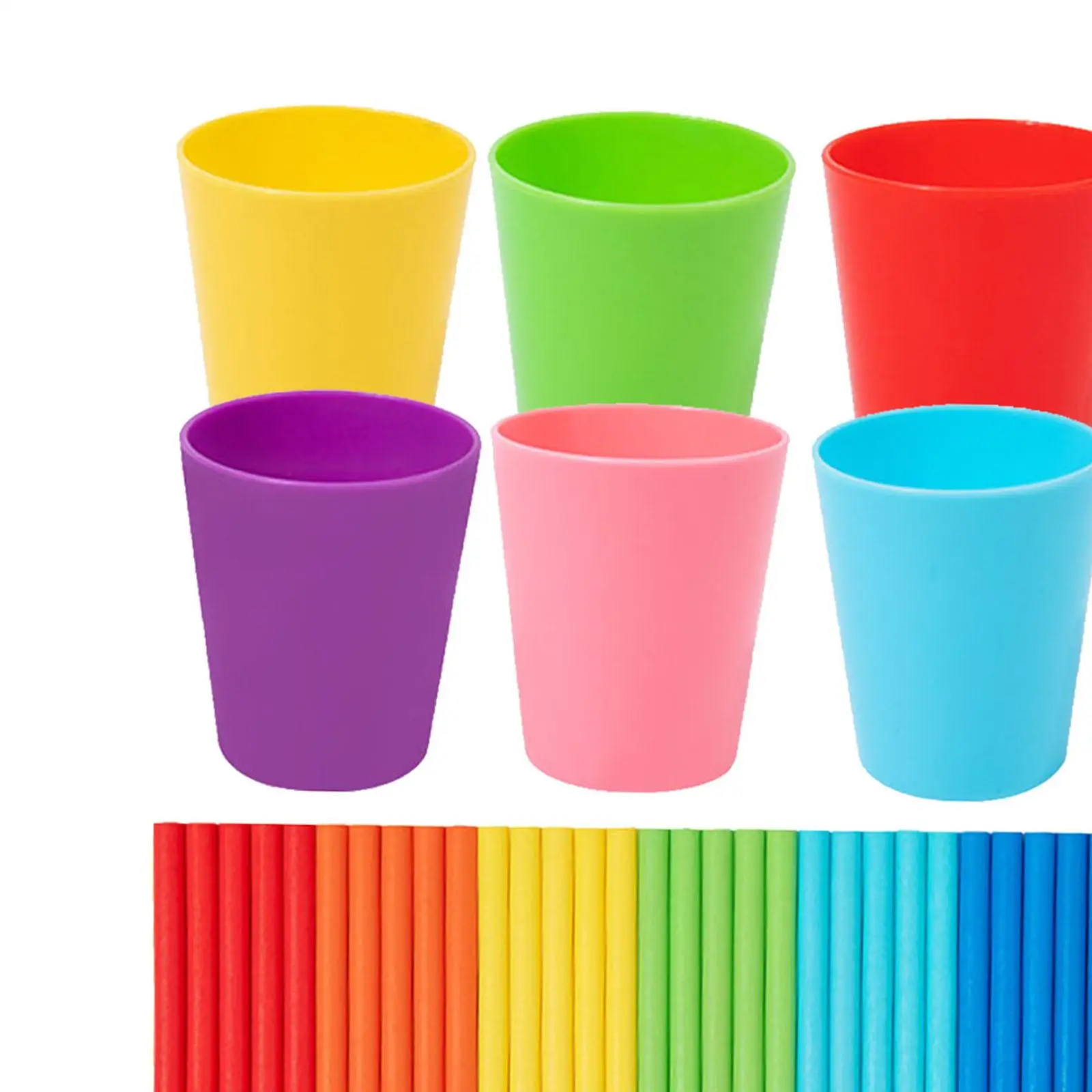 Set da gioco per l'ordinamento dei colori Giocattolo Montessori per età superiore ai 3 anni in età prescolare