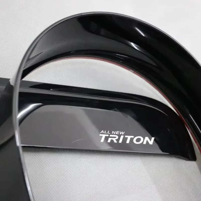 

Modification Windshield Door Visor Luxury Protection & Decorations Dark Black/transparent Black for Triton
