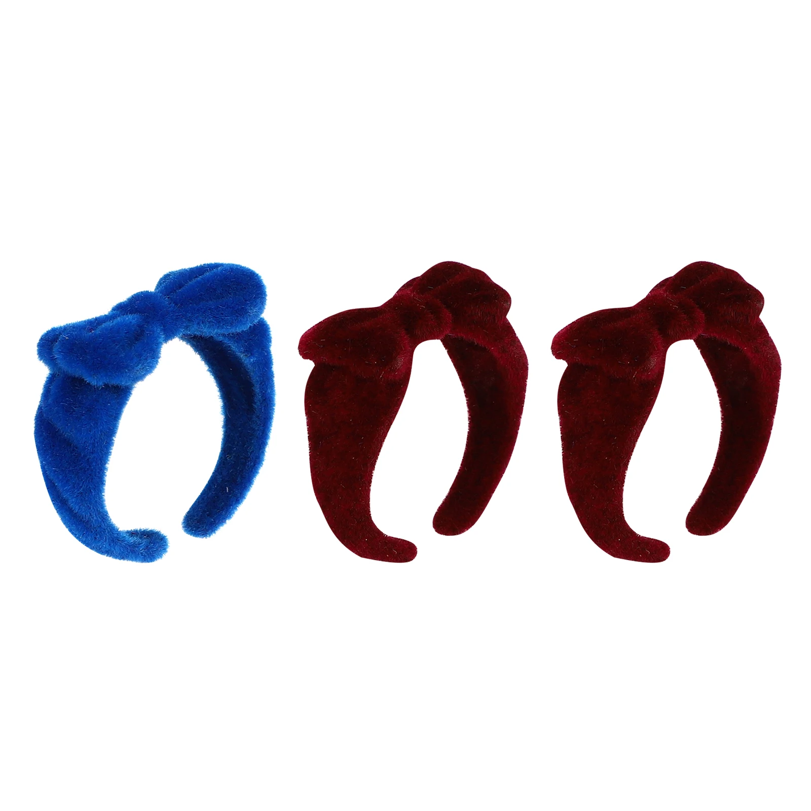 

3pcs Bow Ring Fashion Furry Lady Girls Golden Retriever Women Jewelry Rings Comfortable Stylish Safe Material Practical