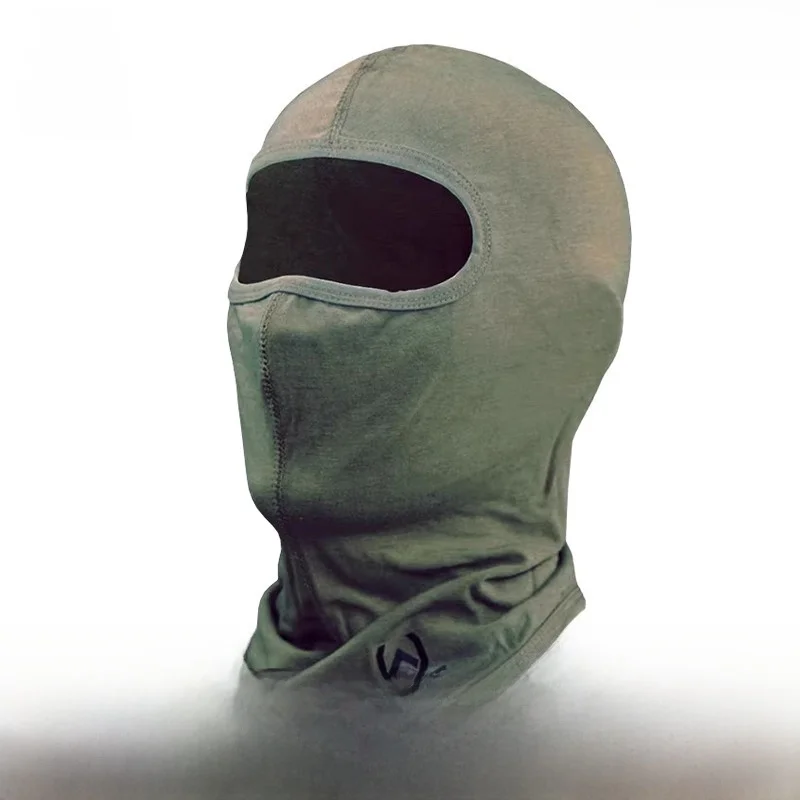 KIDON Огнестойкая гарнитура FRB Дышащая теплая маска с одним отверстием для езды на велосипеде на открытом воздухе Защитная маска для улицы Cam Travel Su...