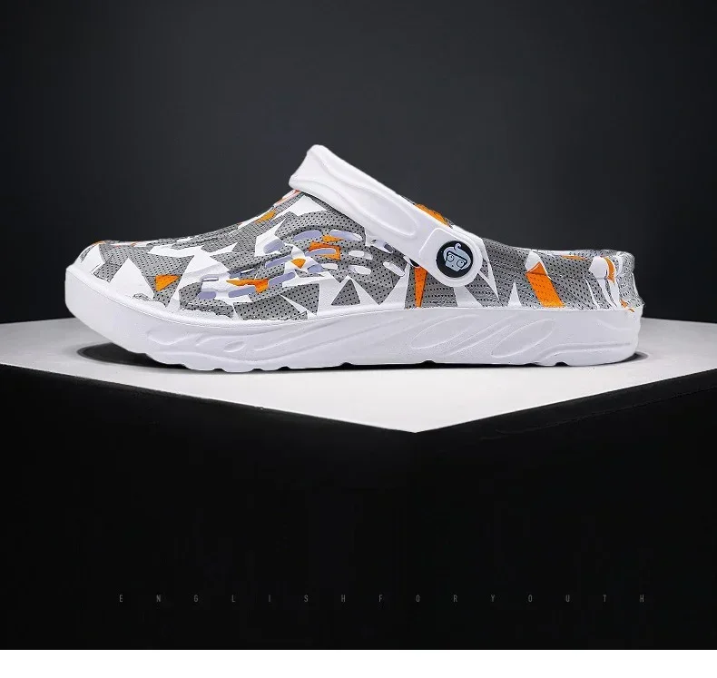 2026 Neue Modische Sandalen für Herren, Clog-Sandalen, Bequeme Atmungsaktive Strandsandalen für Männer und Frauen, Clogs-Hausschuhe mit Weicher Sohle, Herrenschuhe – Detail 1
