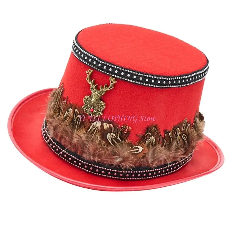 N5KF Unique Deer Hat Great For Cosplay Outfits