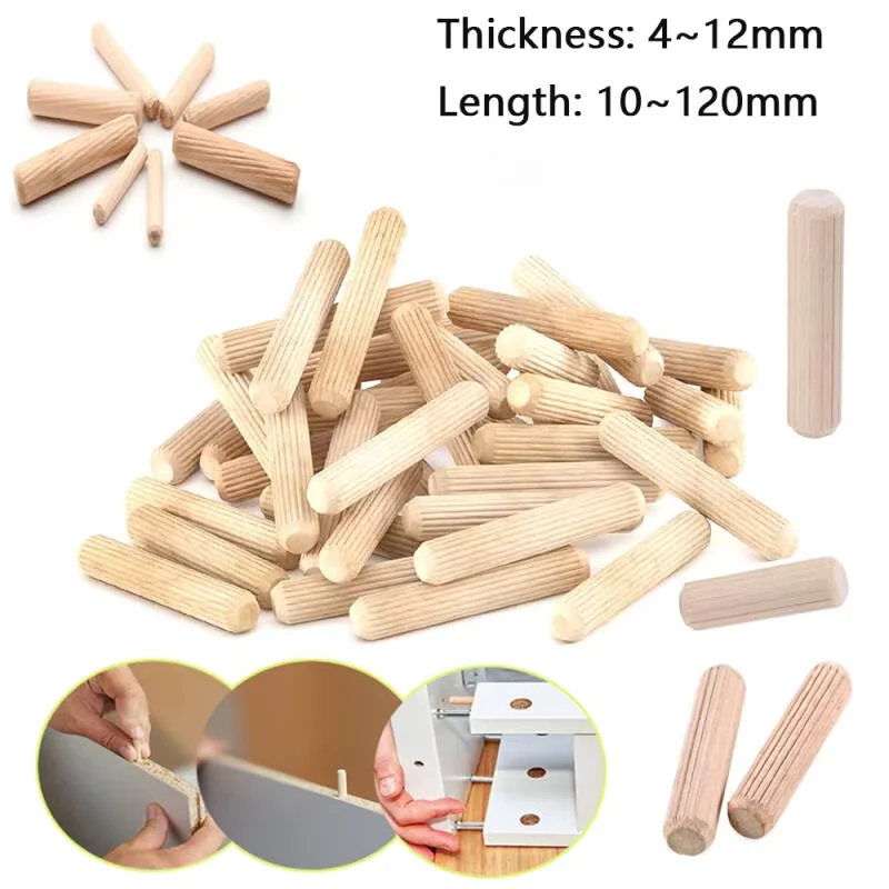100/50Pcs Wooden Do…