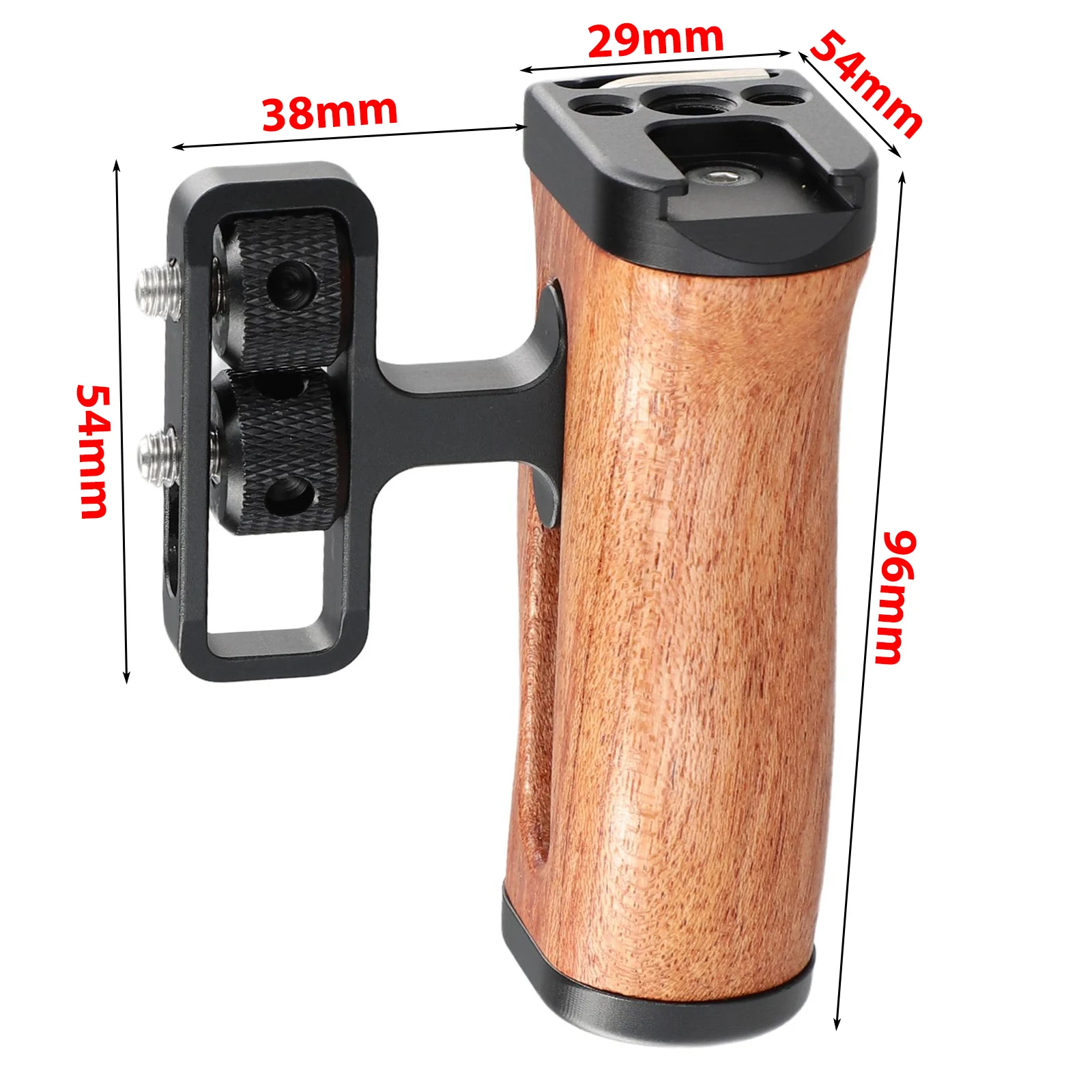 Adjustable Camera Grip DSLR Camera Cage Handle Function Images Captured Lightweight Aluminum Alloy DSLR Camera Cage Side Hand