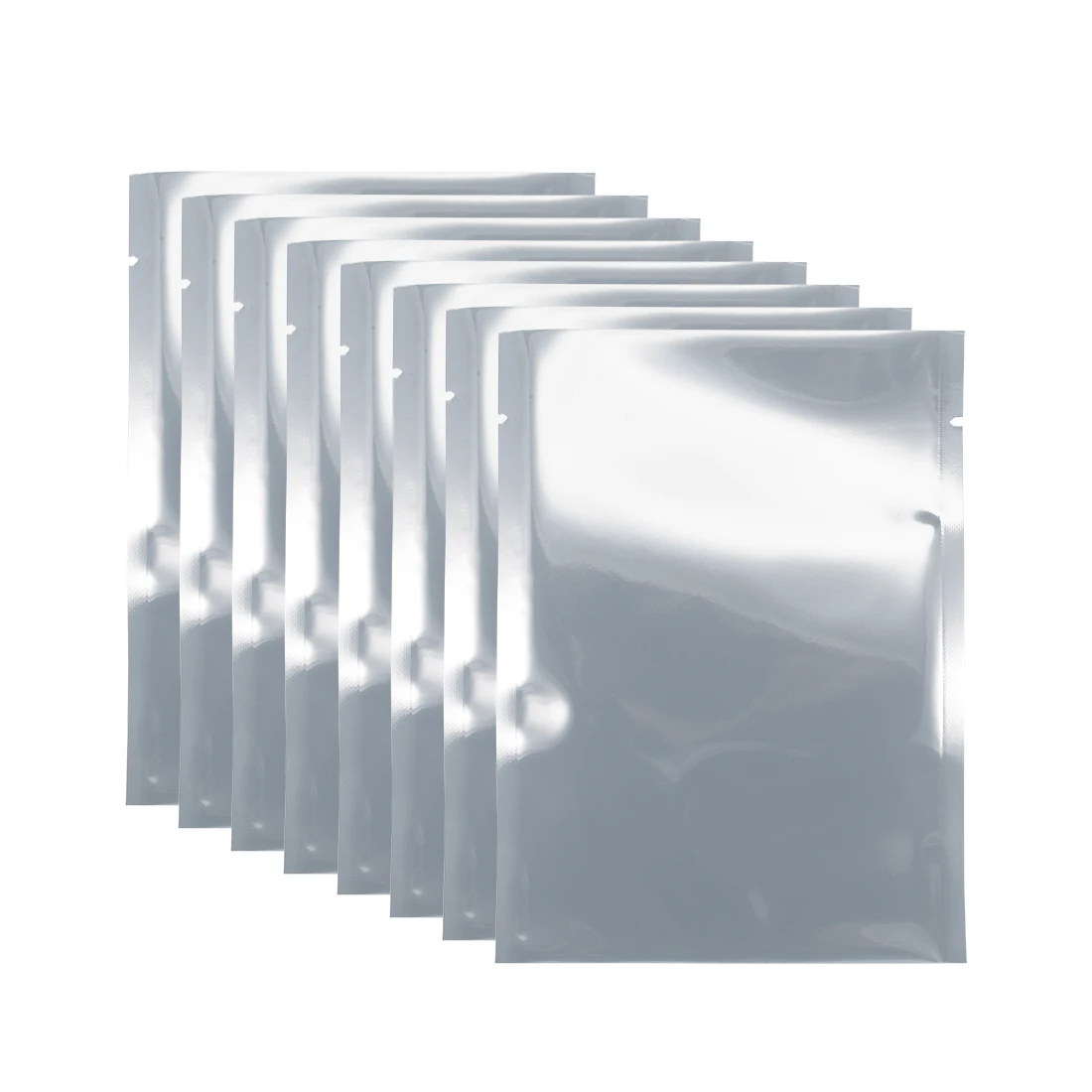 Uxcell 25/50/10pcs 70/75/110mm Antistatic Shield Shielding Bag, Flat Open Top Anti Static Bag for Electronic Devices