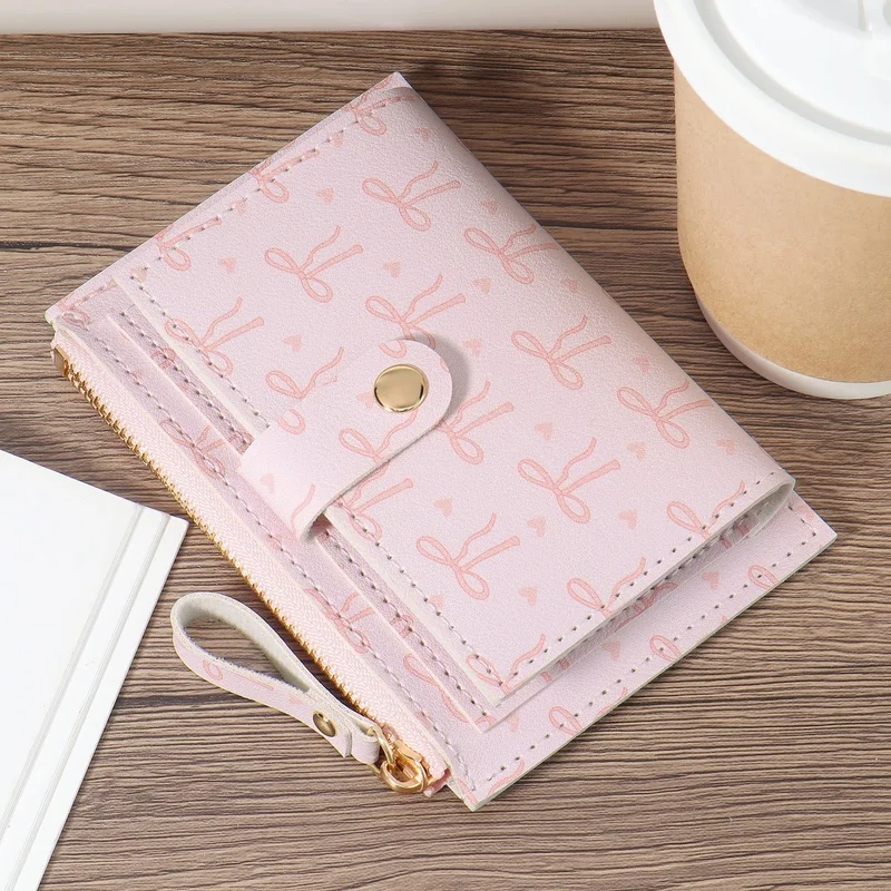 Lightweight Portable Zipper Wallet For Cash Credit Cards ID And Coins Slim Minimalist Card Case For Daily Commute Travel image 6