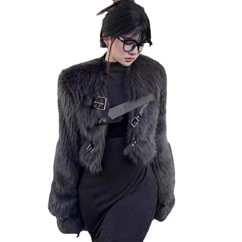 2024 Autumn/winter Fur Coat Women\'s Jacket Short Clothing