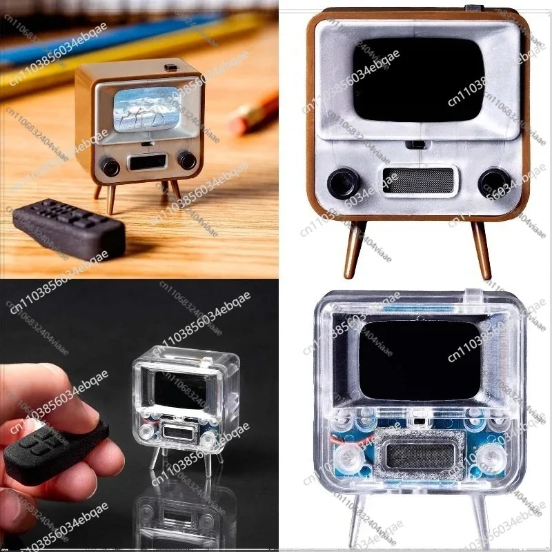 For Portable Retro Tiny TV 2 TV Toys