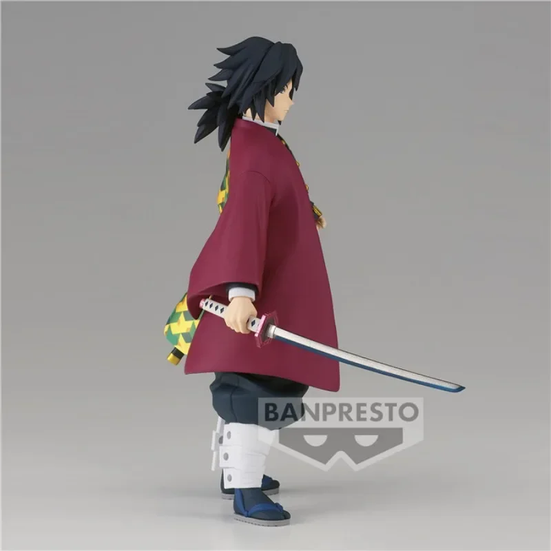 Bandai Bandai قاتل الشيطان Tomioka Giyuu Kizuna No Sou شخصية أكشن أنيمي ، مجموعة نماذج هدية لعبة ، هواية في المخزون