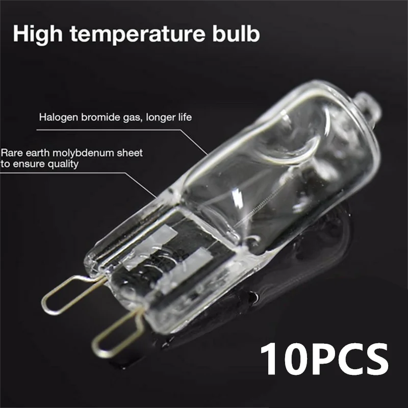 5/10PCS Eco Halogen Light Bulbs Capsule LED Lamp Bulbs Inserted Beads Crystal Lamp Halogen Bulb G9 230V 18W 20W 25W 40W 60W