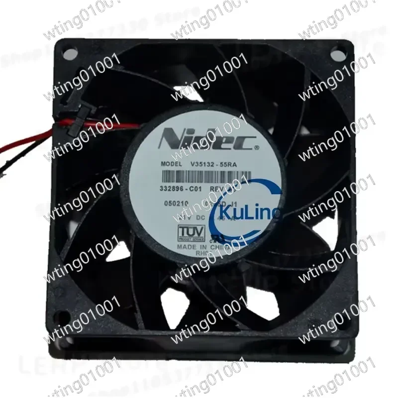 for NIDEC V35132-55RA for 33289-C01 High Performance 24V 0.45A 80x38mm Blower Efficient Heat Dissipation Quiet Operation