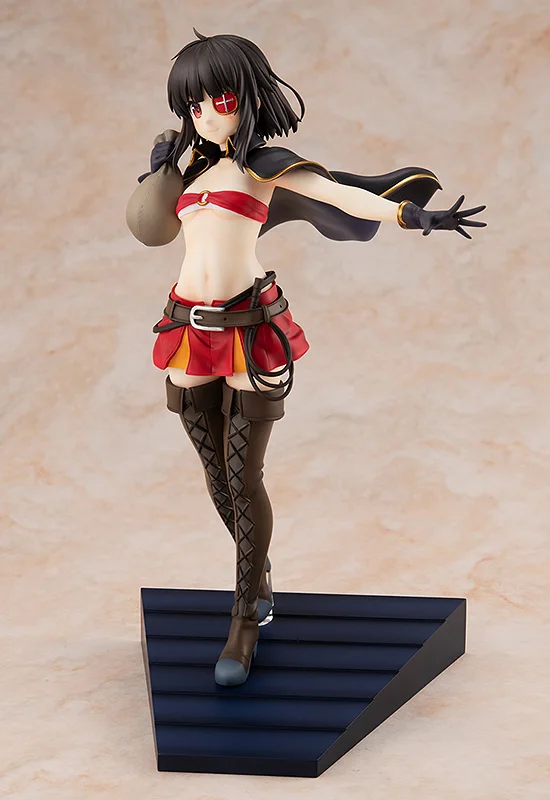 100% Original:Kawaii girl Megumin Pirate regiment 21.5cm PVC Action Figure Anime Figure Model Toys Figure Collection Doll Gift