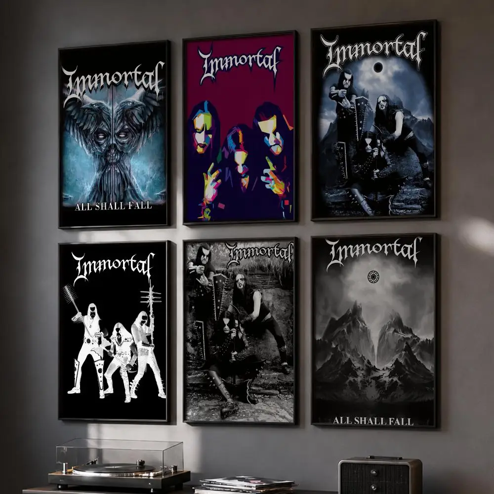 I-IMMORTAL-N-Northern C-Chaos Gods Poster HD Home Wall Stickers House Hallway Living Room Bedroom Bar Office Decor Art Prints