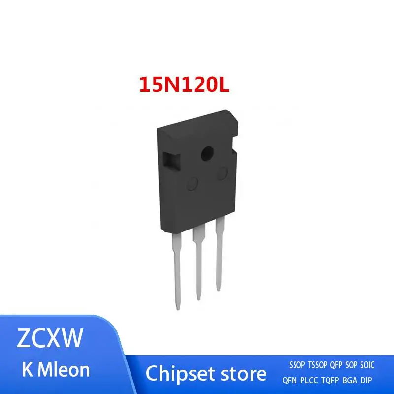 10PCS/LOT   NGTB15N120FL2WG 15N120FL2 NGTB15N120FLWG 15N120FL NGTB15N120LWG 15N120L TO-247 15A 1200V