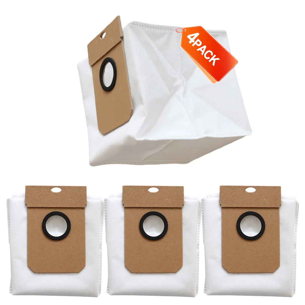 4pcs Dust Bags For Conga 13090 Spin Revolute Vacuum Cleaner Home Cleaning Equipment Supplies Accessories
